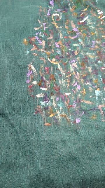 Silk painting